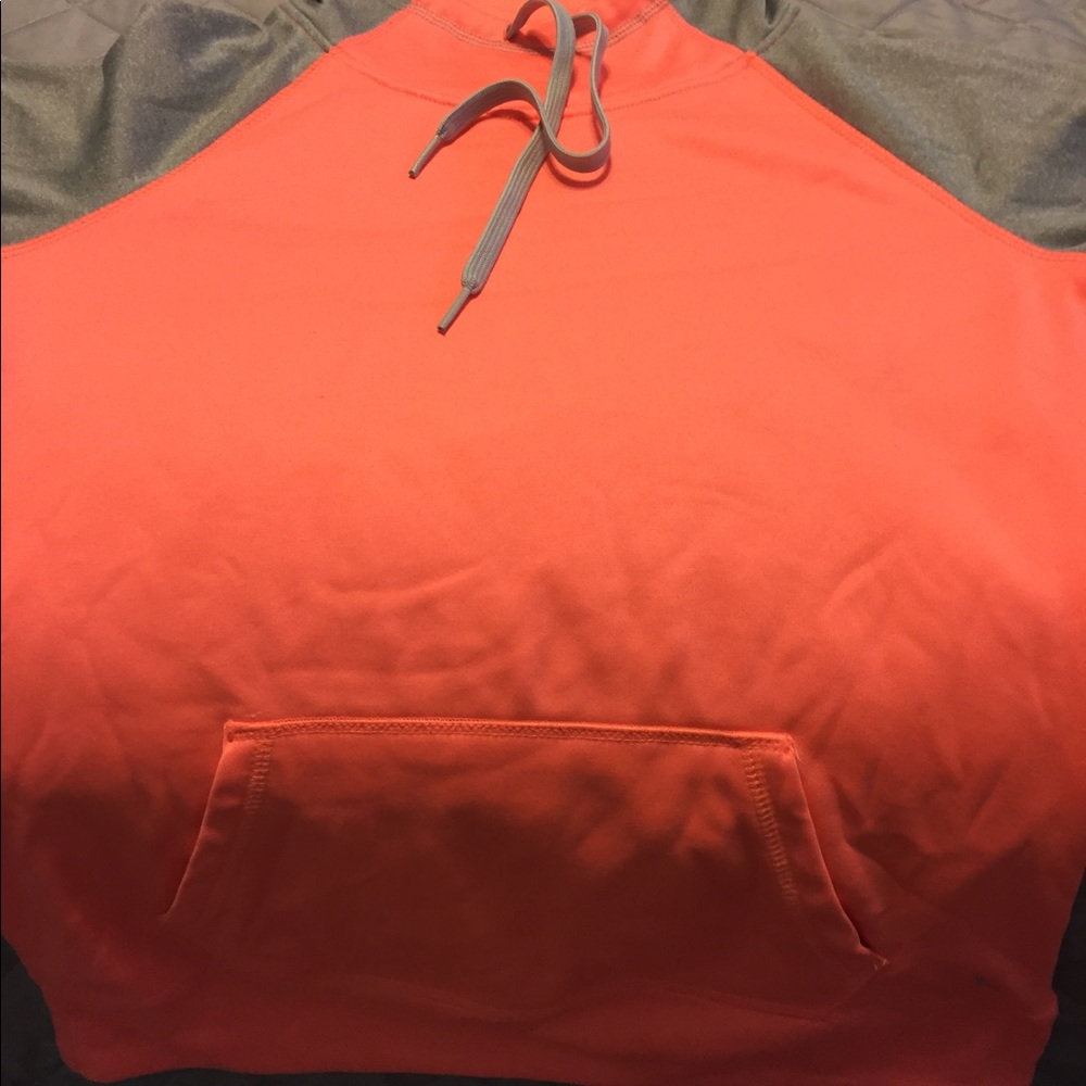 Cute orange & gray hoodie